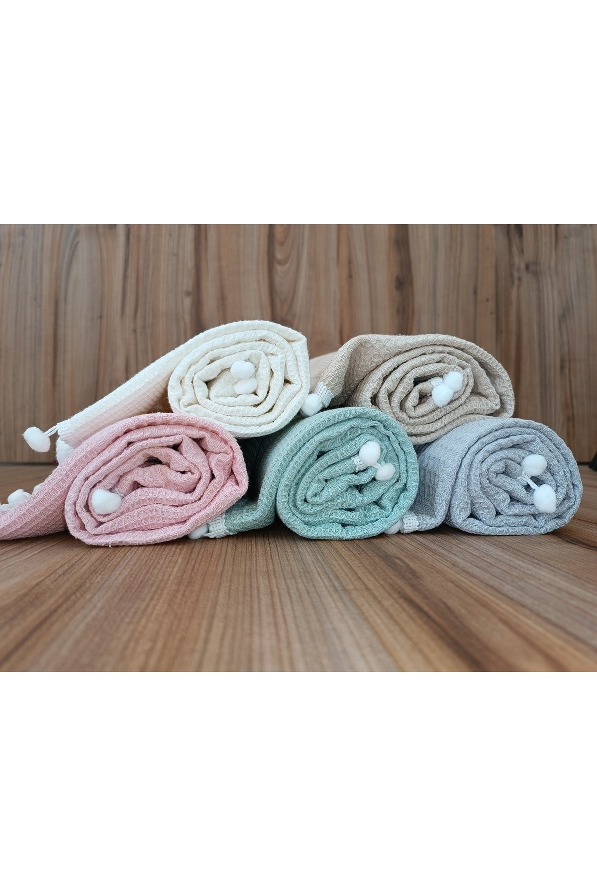 Yeşil Kız Erkek Bebek Battaniyesi Pike %100 Pamuklu Doğal Organik Uyku Çift Taraflı Örtü 86x86cm