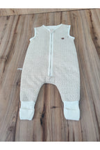 Kışlık Bebek Çocuk Uyku Tulumu %100 Pamuklu Fermuarlı Ayaklı Uyku Arkadaşı (1 -2)(2-3)(3-4 )yaş