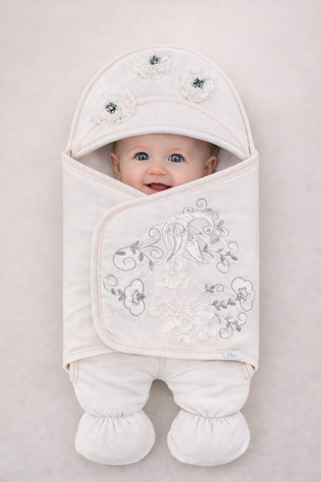 Bebek Kundağı Unisex Bebek Dış Kundak Battaniyesi Uyku Tulumu Hastane Çıkışı Kundak Battaniye