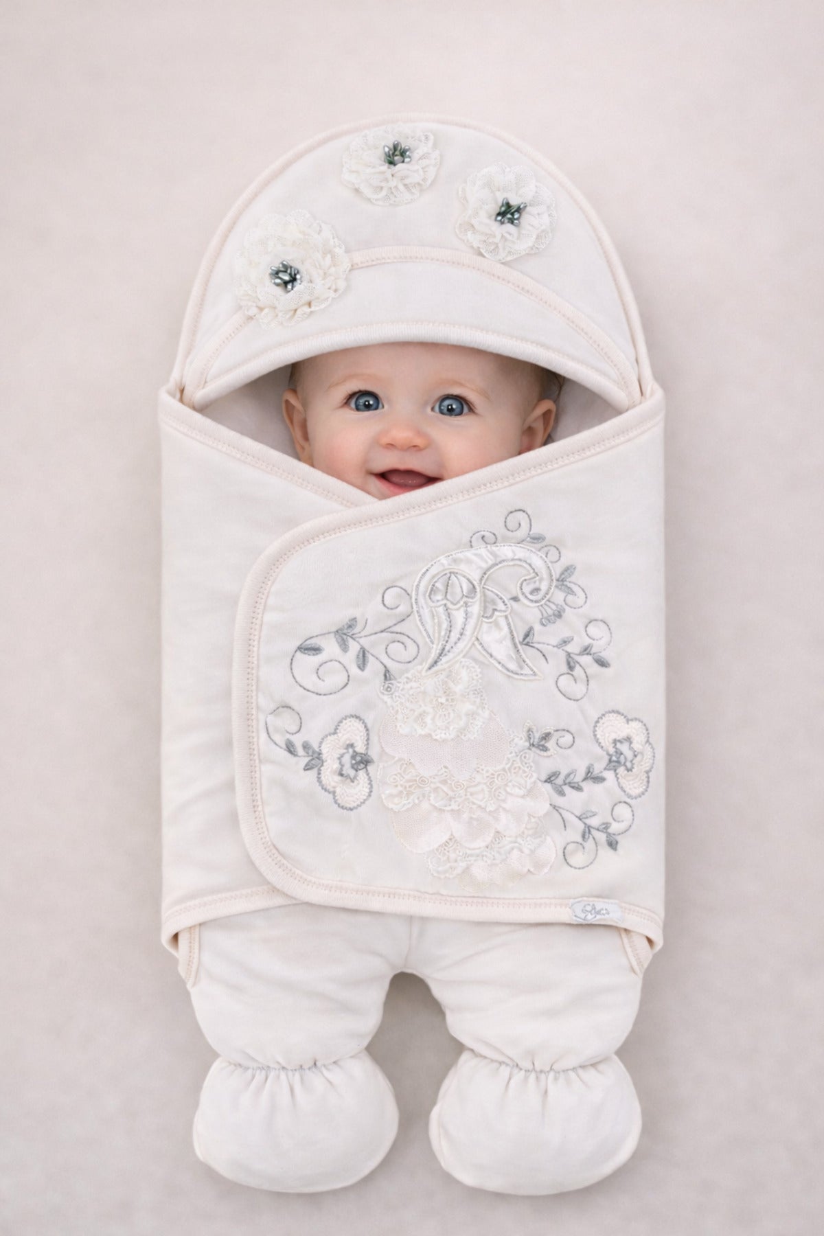 Bebek Kundağı Unisex Bebek Dış Kundak Battaniyesi Uyku Tulumu Hastane Çıkışı Kundak Battaniye