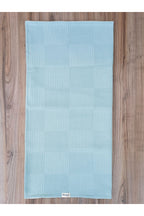 Yeşil Kız Erkek Bebek Battaniyesi Pike %100 Pamuklu Doğal Organik Uyku Çift Taraflı Örtü 86x86cm