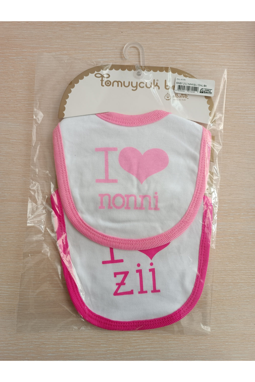 Bebek Önlüğü Çıtçıtlı Bebek Salya Önlük Ağız Mendili Mama Önlüğü 6'lı set