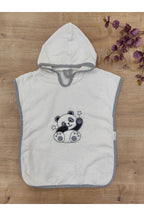 Nakışlı Başlıklı Bebek Banyo Havlusu  Unisex – %100 Pamuklu