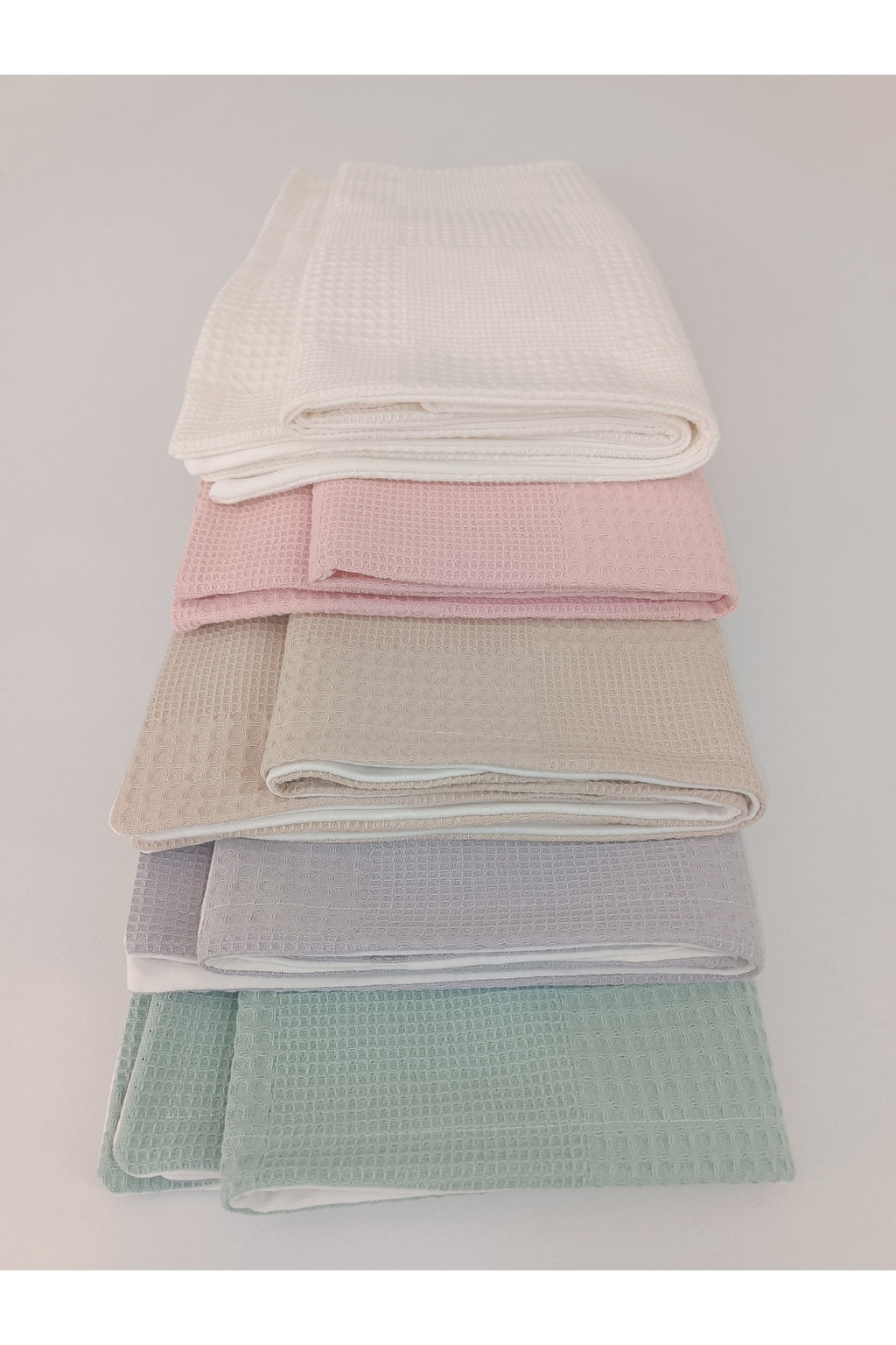 Yeşil Kız Erkek Bebek Battaniyesi Pike %100 Pamuklu Doğal Organik Uyku Çift Taraflı Örtü 86x86cm
