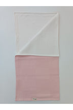 Pembe Kız Erkek Bebek Battaniyesi Pike %100 Pamuklu Doğal Organik Uyku Çift Taraflı Örtü 86x86cm