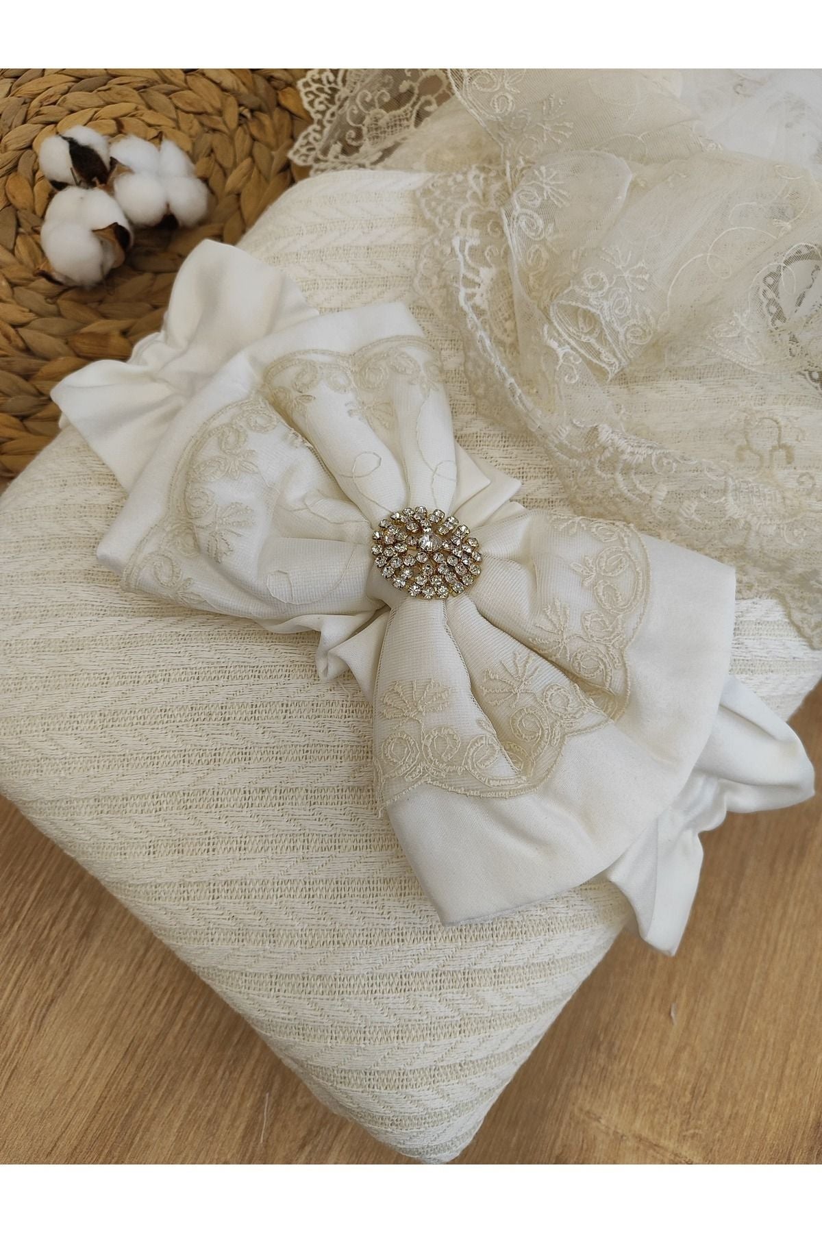Triko Örgü Bebek Kundağı Unisex Bebek Dış Kundak Battaniyesi Hastane Çıkışı Kundak Battaniye