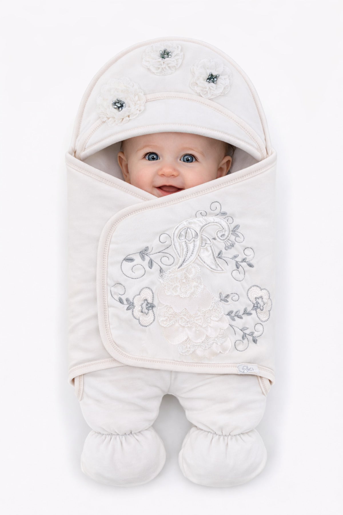 Bebek Kundağı Unisex Bebek Dış Kundak Battaniyesi Uyku Tulumu Hastane Çıkışı Kundak Battaniye