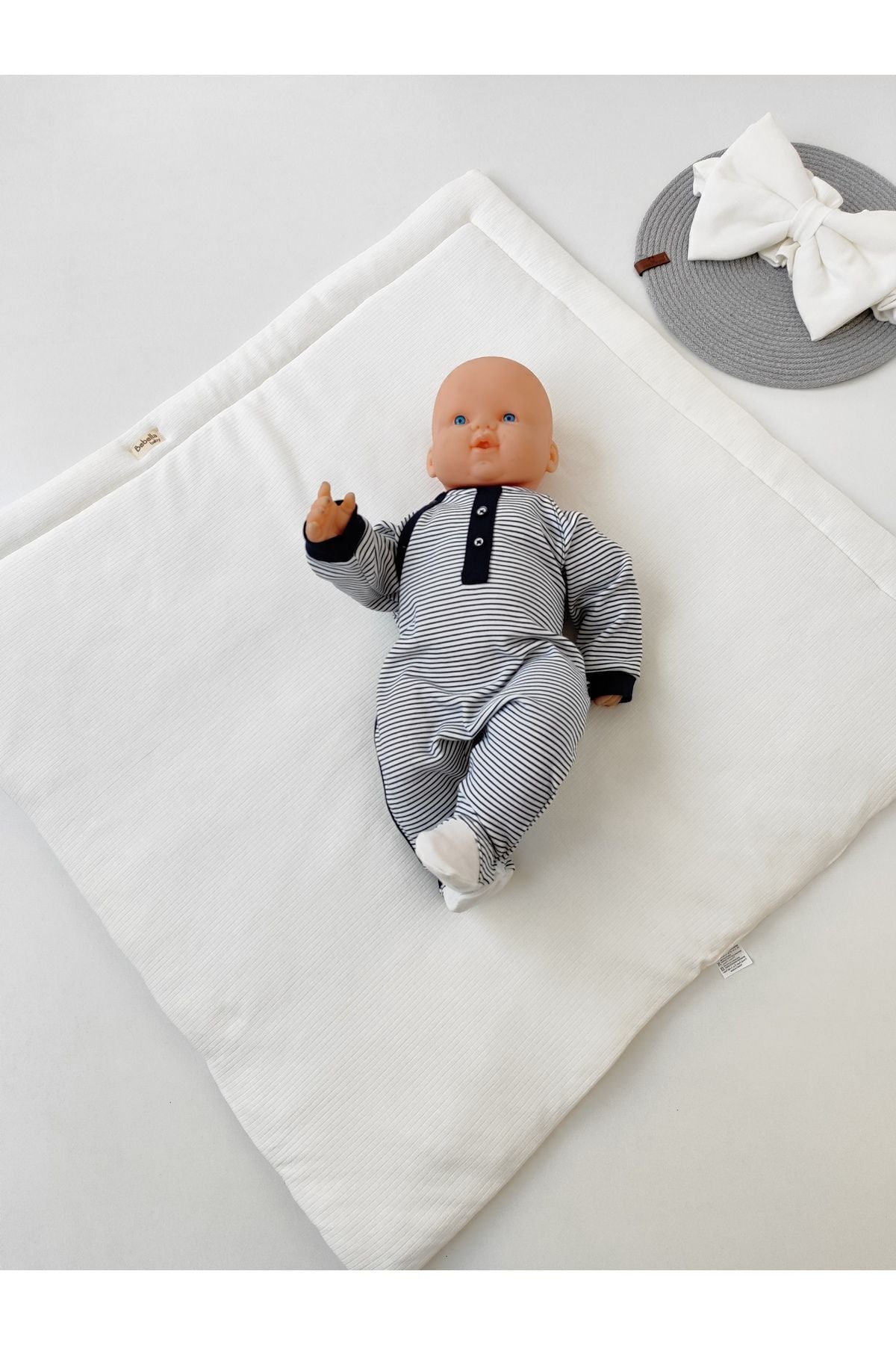 %100 Pamuklu Bebek Kundak Battaniyesi – Unisex