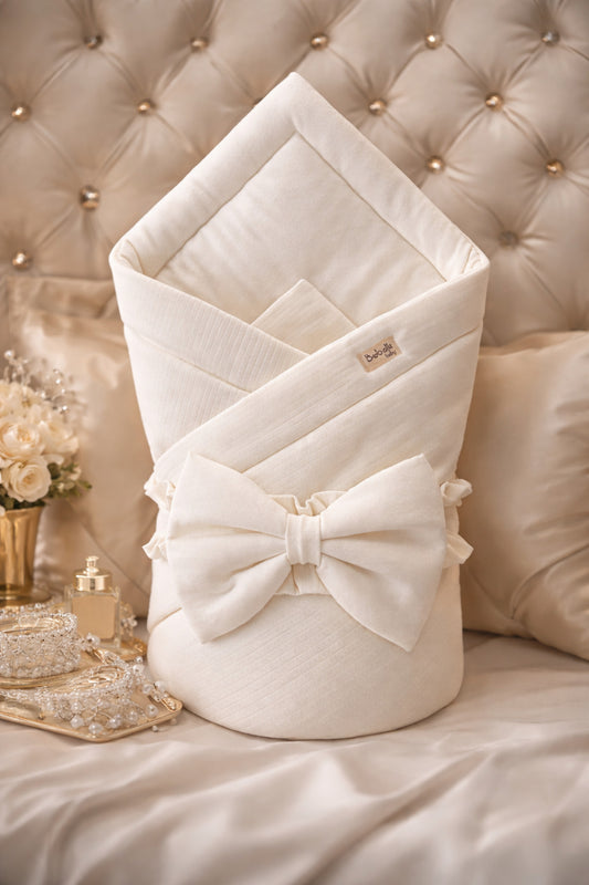 %100 Pamuklu Bebek Kundak Battaniyesi – Unisex