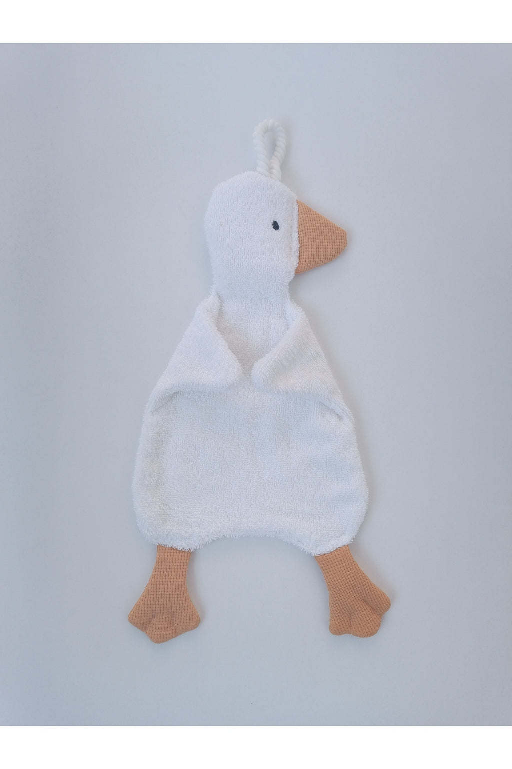 Sevimli Ördek Bebek & Çoçuk Havlu Banyo El Yüz Havlusu - Temizlik Kuruluma Bezi / Uyku Arkadaşı