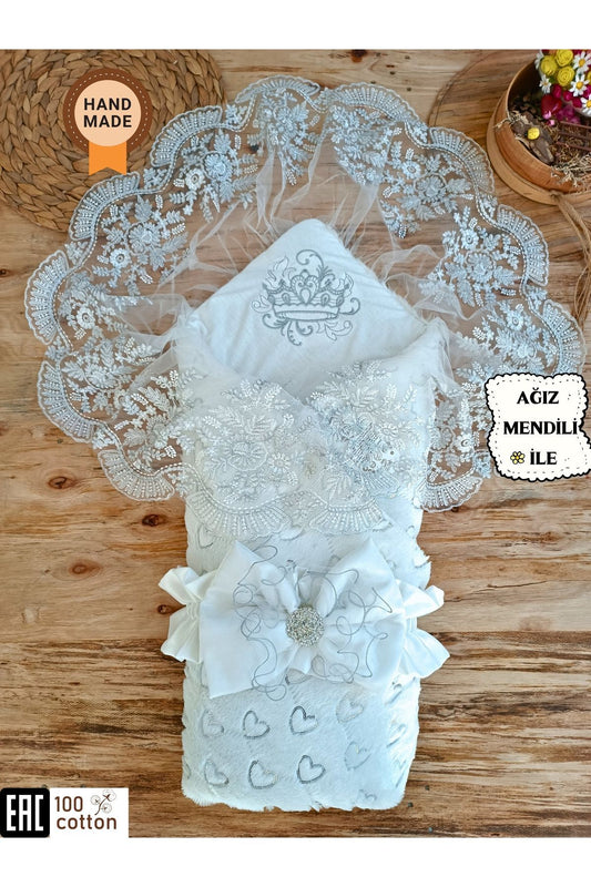 Yenidoğan Bebek Kundağı Unisex Bebek Dış Kundak Battaniyesi Hastane Çıkışı Kundak Battaniye