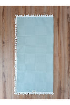 Yeşil Kız Erkek Bebek Battaniyesi Pike %100 Pamuklu Doğal Organik Uyku Çift Taraflı Örtü 86x86cm