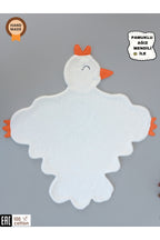 Anne Yumuşaklığında Wellsoft Peluş Bebek Battaniyesi 120x120 – Kışlık Kuzu Kumaş Minik Kuş Örtü
