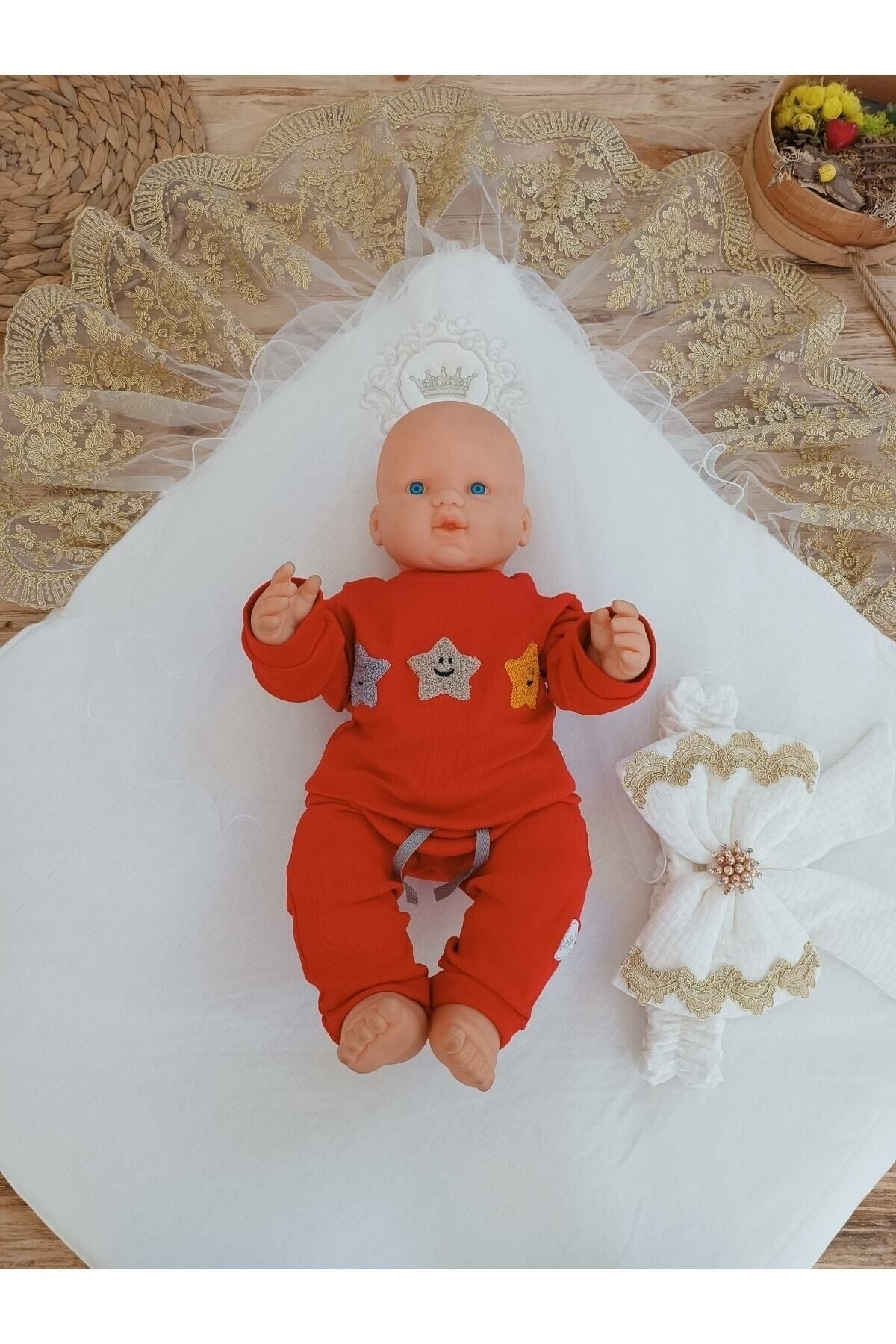 My Princess Ekru Kız Bebek Kundağı Kız Bebek Dış Kundak Battaniyesi Hastane Çıkışı Kundak