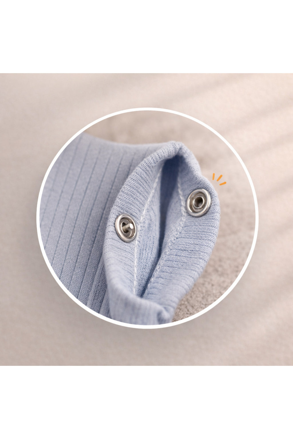 %100 Pamuklu Unisex Bebek Uyku Tulumu 0-6 Ay | Fermuarlı Şapkalı