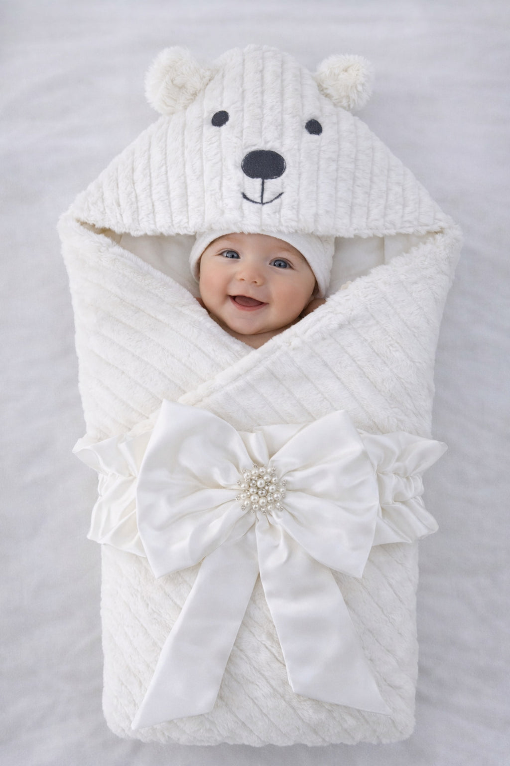 Kışlık Bebek Kundağı Unisex Bebek Dış Kundak Battaniyesi Hastane Çıkışı Kundak Battaniye