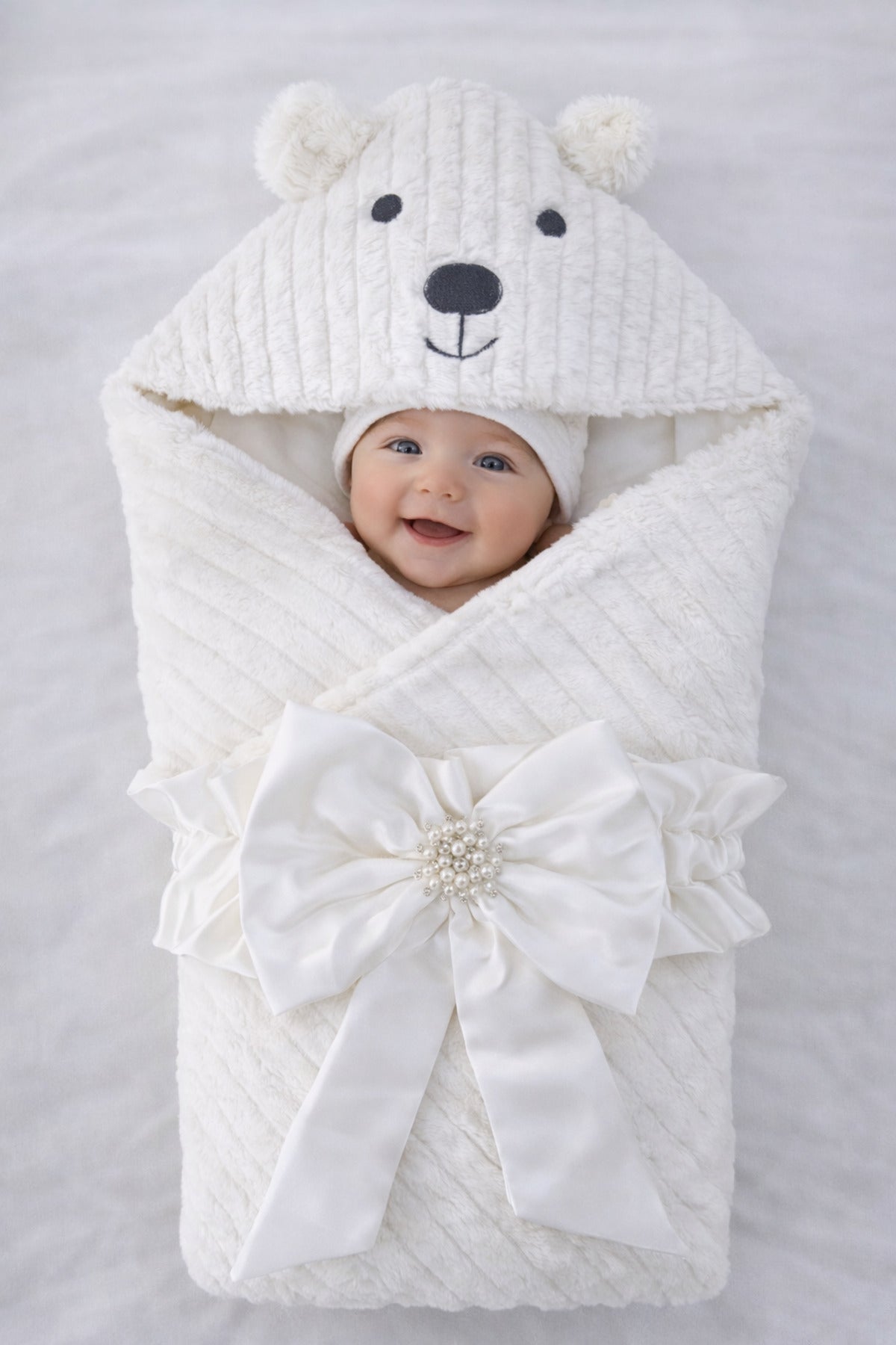 Kışlık Bebek Kundağı Unisex Bebek Dış Kundak Battaniyesi Hastane Çıkışı Kundak Battaniye
