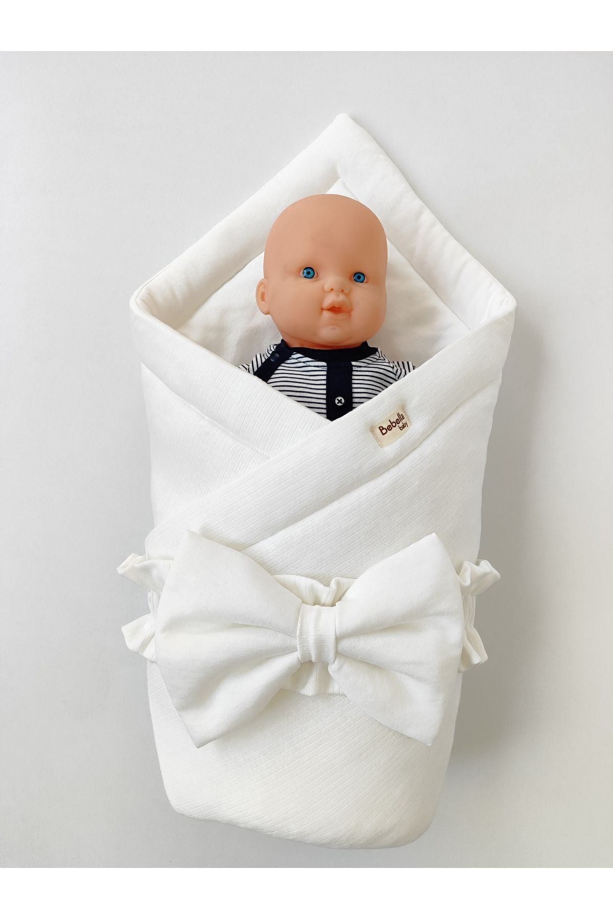 %100 Pamuklu Bebek Kundak Battaniyesi – Unisex