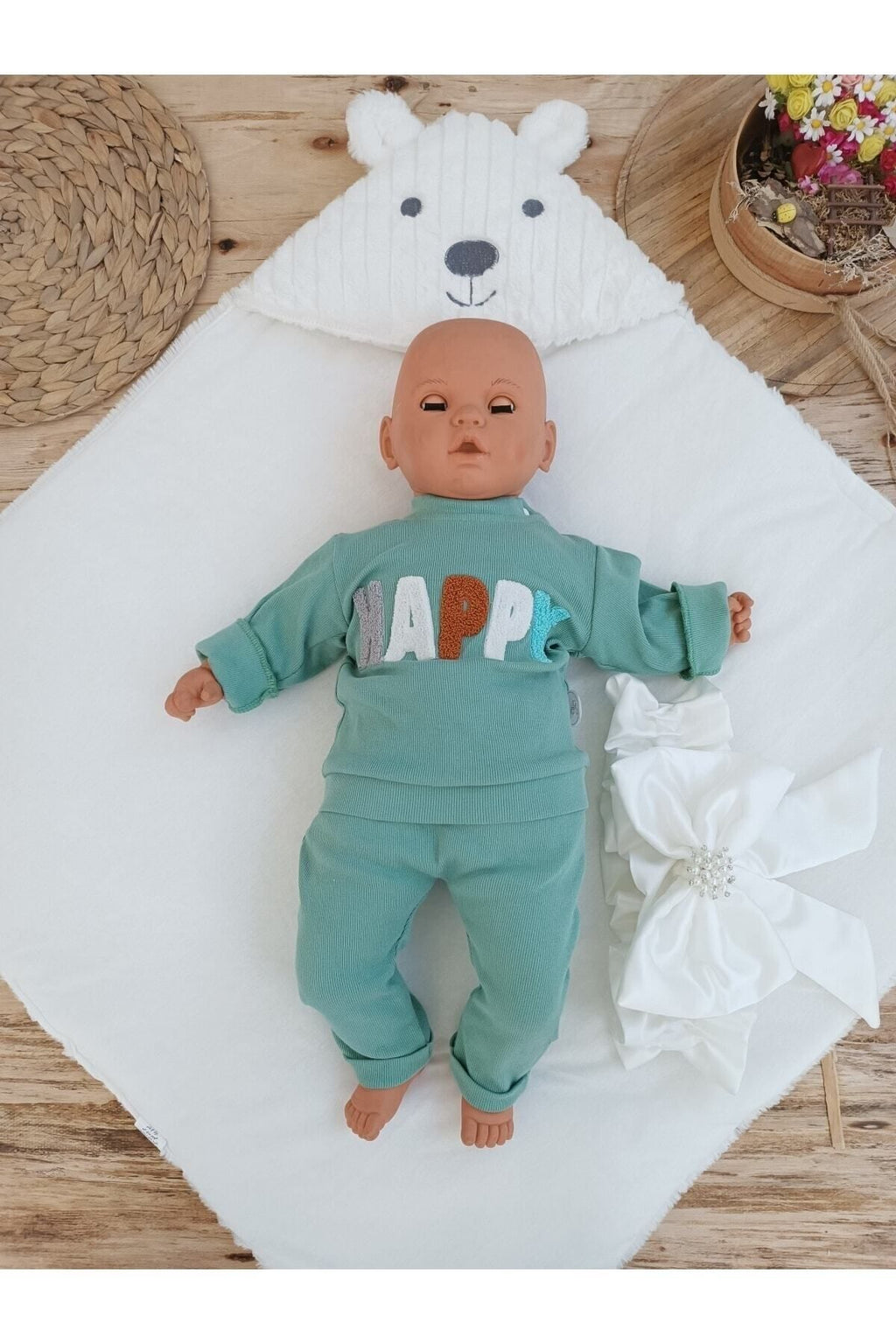 Kışlık Bebek Kundağı Unisex Bebek Dış Kundak Battaniyesi Hastane Çıkışı Kundak Battaniye