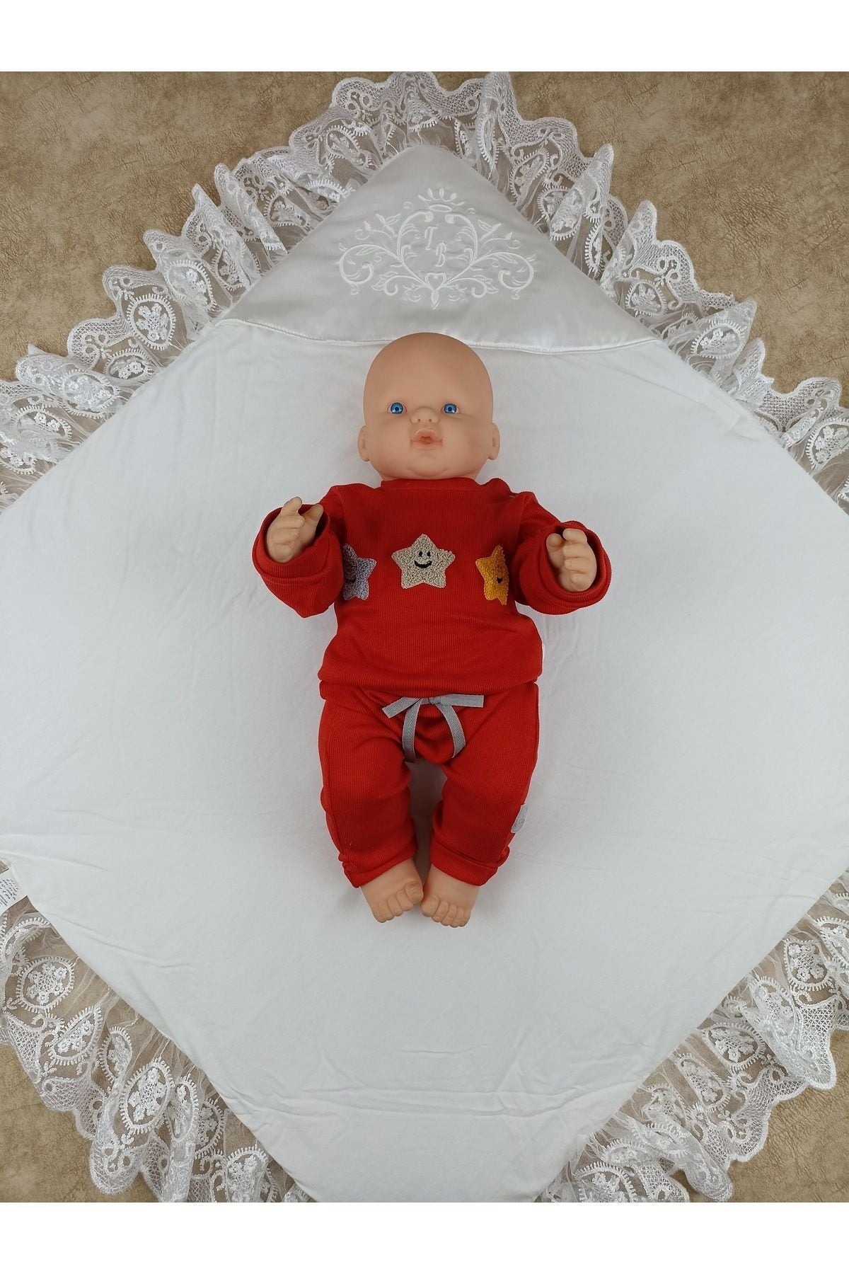 Bebek Kundağı Unisex Bebek Dış Kundak Battaniyesi Hastane Çıkışı Kundak Battaniye Yenidoğan Hediye