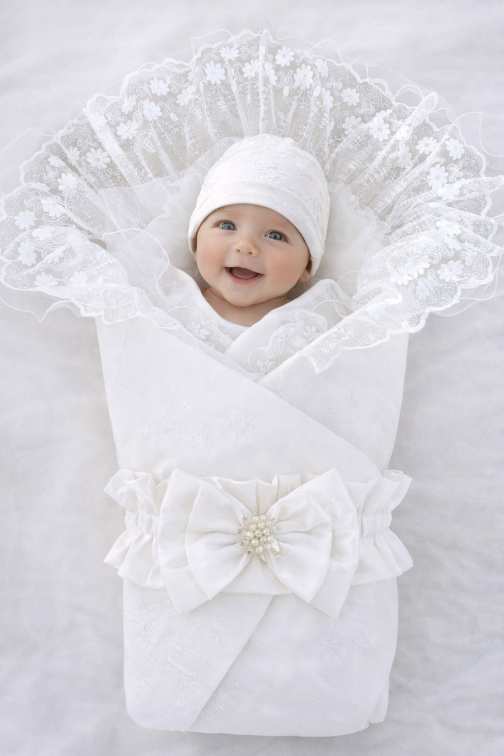 Ballerina Prizma Bebek Kundağı Unisex Bebek Dış Kundak Battaniyesi Hastane Çıkışı Kundak Battaniye