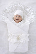 Ballerina Prizma Bebek Kundağı Unisex Bebek Dış Kundak Battaniyesi Hastane Çıkışı Kundak Battaniye