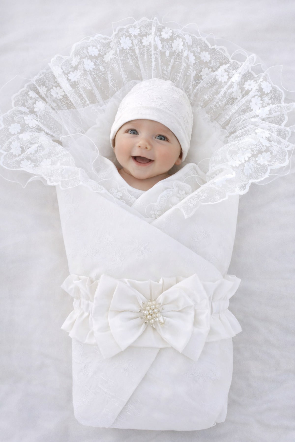 Ballerina Prizma Bebek Kundağı Unisex Bebek Dış Kundak Battaniyesi Hastane Çıkışı Kundak Battaniye