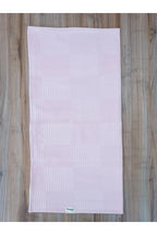 Pembe Kız Erkek Bebek Battaniyesi Pike %100 Pamuklu Doğal Organik Uyku Çift Taraflı Örtü 86x86cm