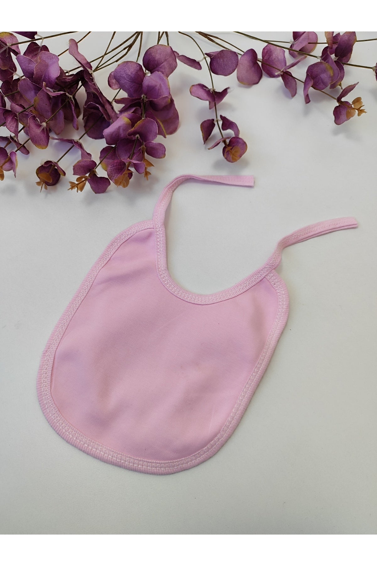 Bebek Önlüğü Çıtçıtlı Bebek Salya Önlük Ağız Mendili Mama Önlüğü 6'lı set