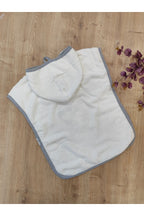 Nakışlı Başlıklı Bebek Banyo Havlusu  Unisex – %100 Pamuklu